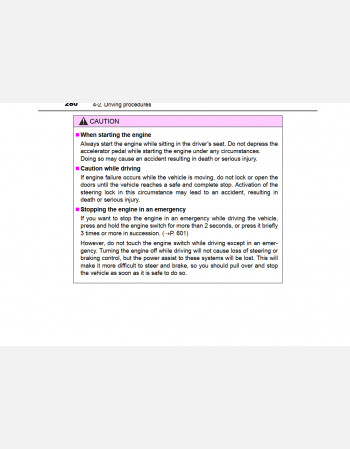 toyota auris hybrid owners manual (2012 - 2014)